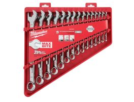 15 pc Maxbite Ratchet Imperial Combination Spanner Set - 1 pc