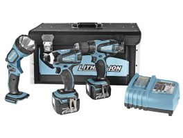 14,4 V Combiset boren en schroeven