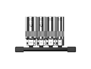 4 pc 3/8" Drive Spark Plug Socket Set