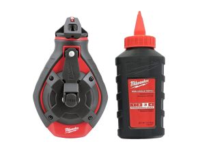 Bold Line Chalk Reel & Red Chalk Refill