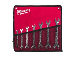 Double Open End Spanner Set - 7 pc