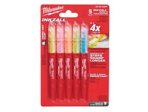 INKZALL Highlighters Coloured - 5pc