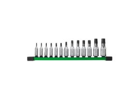 1/4" and 3/8" Drive Torx Bit Socket Set - 13 pc