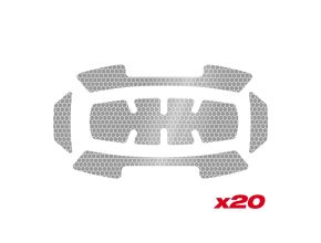 BOLT™ Reflective stickers - Silver - 20 pack