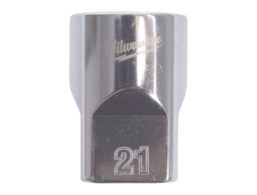 1/2'' Drive Metric Standard 12-Point Socket - 21mm