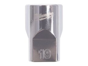 1/2'' Drive Metric Standard 12-Point Socket - 19mm