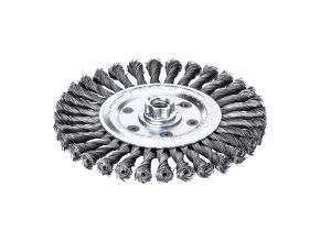 Knot Wheel Brush M14 125x14mm Steel 0.5mm - 1 pc
