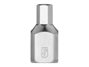 1/4'' Drive 5mm Hex Stubby Bit Socket