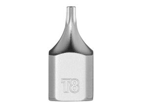 1/4'' Drive T8 Torx Stubby Bit Socket