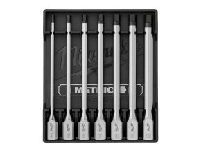 7 pc 3/8'' Drive Metric Hex Long Bit Socket Set