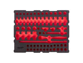 68 pc ¼'' Ratchet and Socket Set PackoutTM Foam Insert