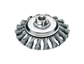 Knot Conical Brush M14 100x12mm Steel 0.5mm - 1 pc