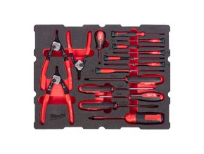 44 pc Screwdriver and Circlipplier Set PackoutTM Foam Insert