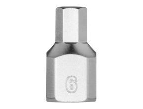 1/4'' Drive 6mm Hex Stubby Bit Socket