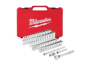 1/4 50 pc Drive Ratchet.+ Socket Set SAE + Metric