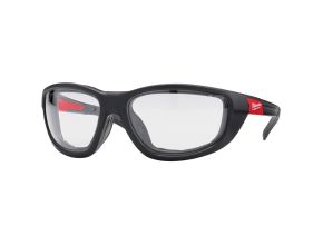 Premium Clear Safety Glasses with Gasket -1pc