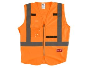 High-Visibility Vest Orange - S/M