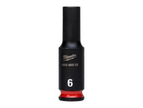 6 mm 1/4" impact socket deep - 1 pc