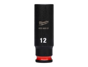 12 mm 1/4" impact socket deep - 1 pc