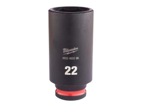 22 mm 3/8" impact socket deep - 1 pc