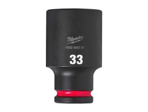 33 mm 1/2" impact socket deep - 1pc