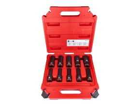 1/2" impact socket set deep-10pc