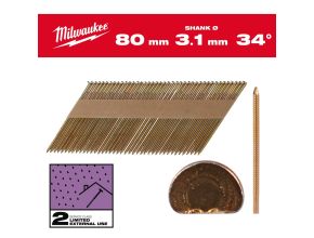 34° D-Head 80 mm / RS / G / SC2 - 2.200 pc