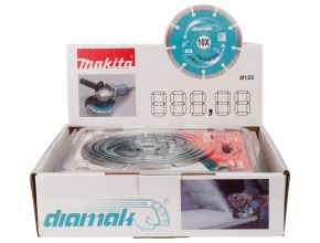 Displ. 10x diam.sch. 125mm seg